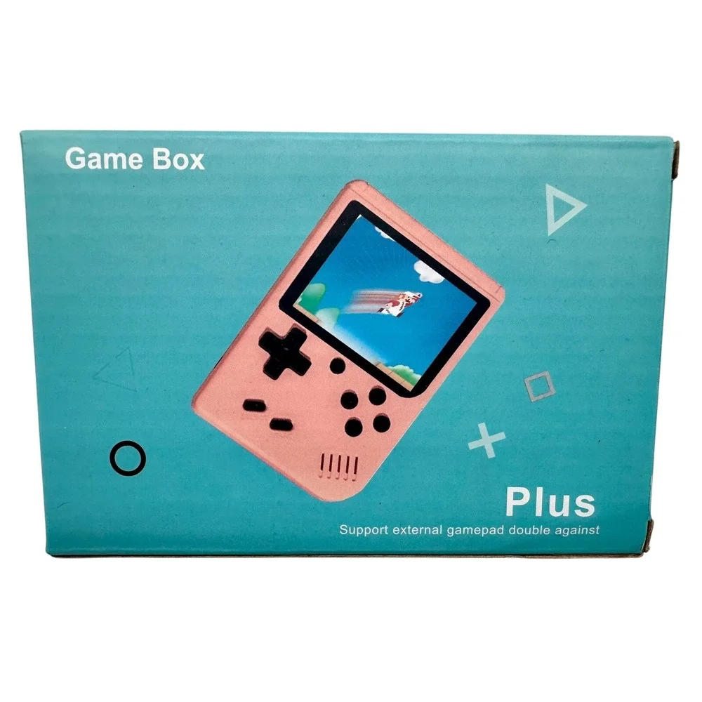 Game Box Plus digital Haldheld system W/ 500 Retro‎ Game & Rechargeable battery